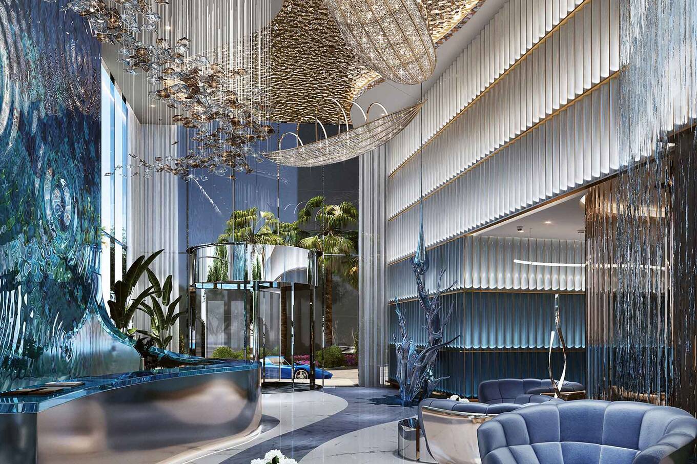 Apartment with 2 bedrooms in Dubai Maritime City, Dubai